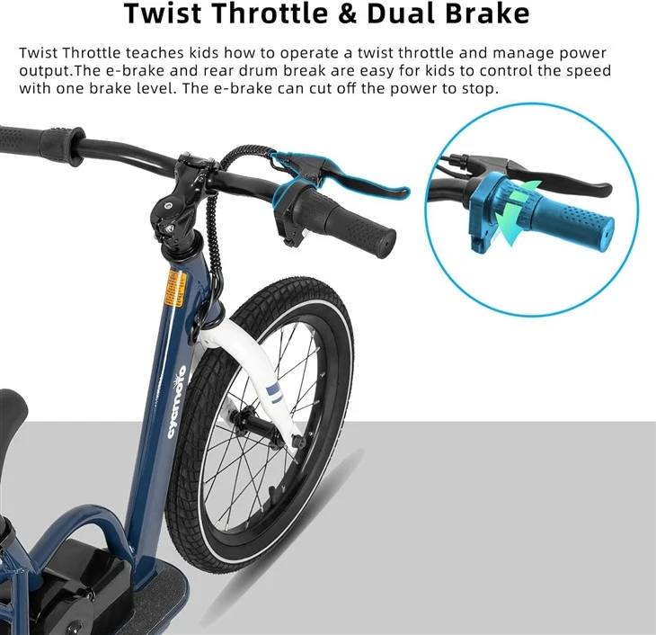 21.6V 80W 16 Inch Electric Balance Bike EBIKE100