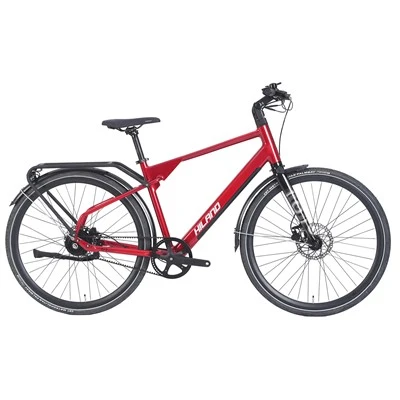 700C অ্যালয় ফর্ক 36V 360WH ডিস্ক ব্রেক ইলেকট্রিক রোড রেস বাইক